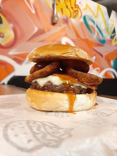 Bulldog food burger