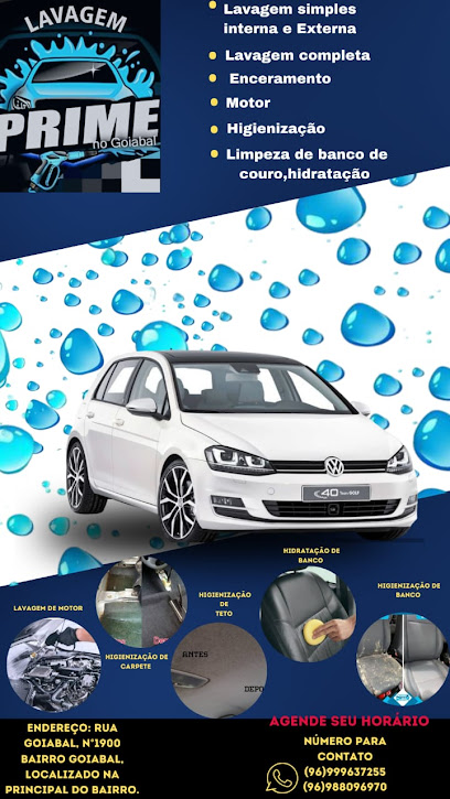 Lavagem Prime - Estética Automotiva