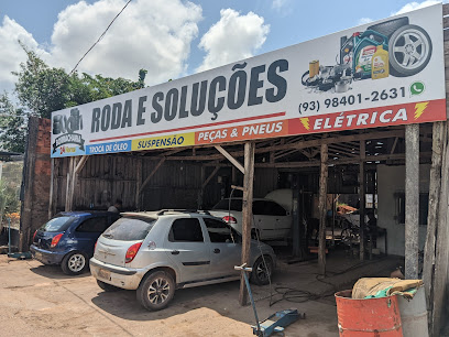 Roda e soluções mecânica e borracharia
