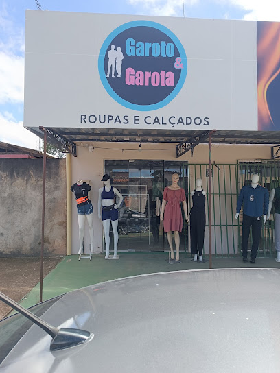 Garota e Garota Roupas e Calçados