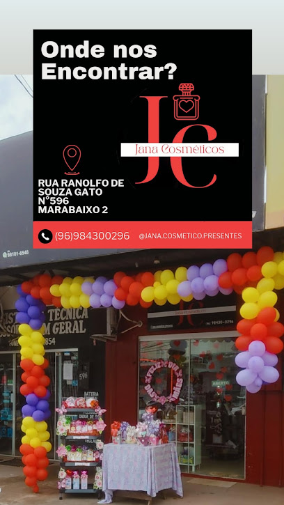 JANA COSMÉTICOS E PRESENTES