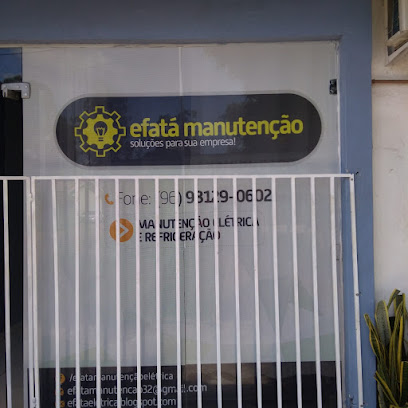 EFATÁ MANUTENÇÃO ELÉTRICA, PREVENTIVA E CORRETIVA.