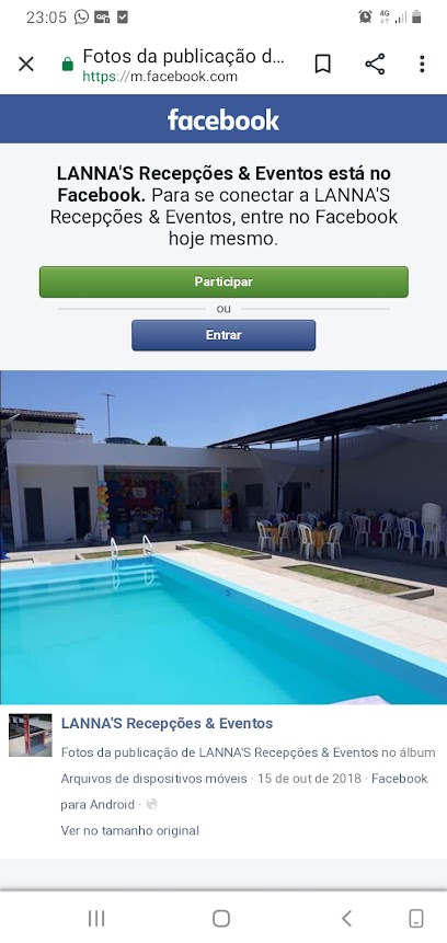 Lanna's recepções e eventos