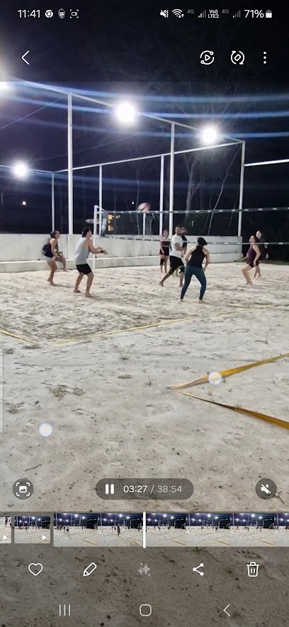 Quadra de vôlei de areia do Cond. Real Park
