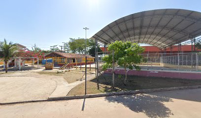 Quadra de vôlei e futsal