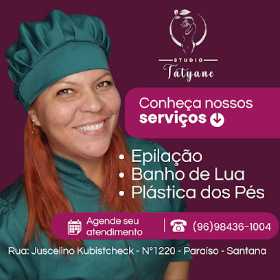 StudioTatyane - Depilação - Banho de Lua - Plásticas dos Pés